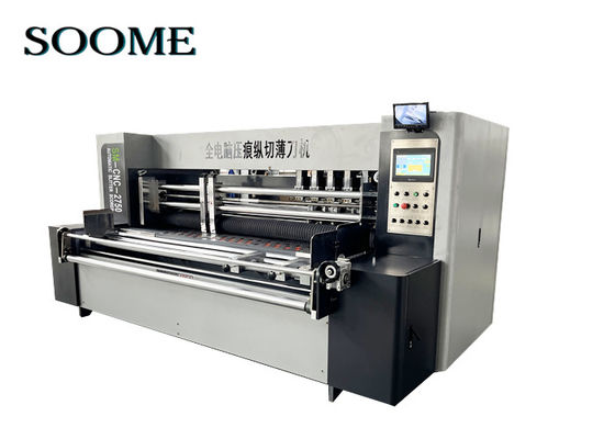 150 mm Min. Slitter Large Size Corrugated Thin Knife Slitter Scorer Machine