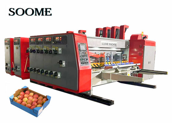 1200*2400 Model Flexo Printer Slotter Die Cutter Machine per la fabbricazione e l'imballaggio di scatole ondulate