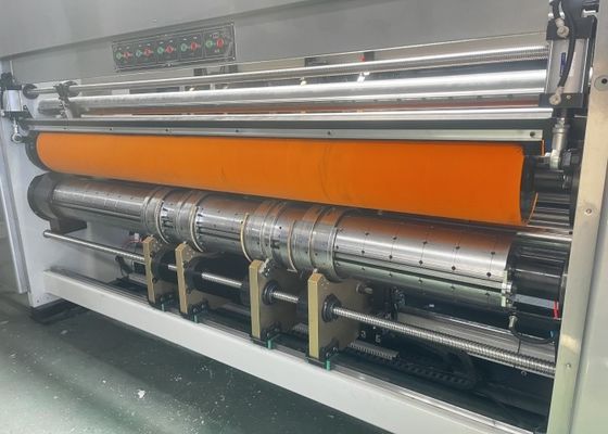 Macchina per la produzione di cartoni di cartone di cartone ondulato Autofeeder Flexo Printing Die Cutting Machine con piastra libera