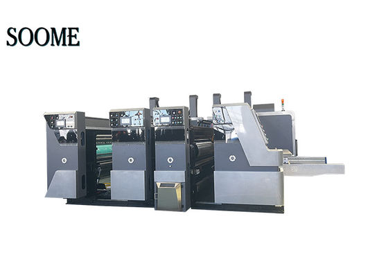 Economica 1 Color Cornice ondulata Flexo Stampa Slotter Die Cutter per la produzione di stampa di scatole piccole