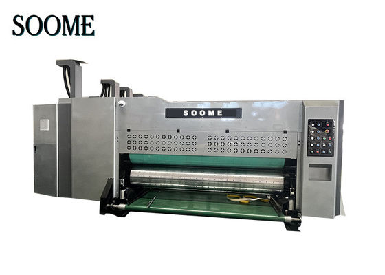 Economica 1 Color Cornice ondulata Flexo Stampa Slotter Die Cutter per la produzione di stampa di scatole piccole