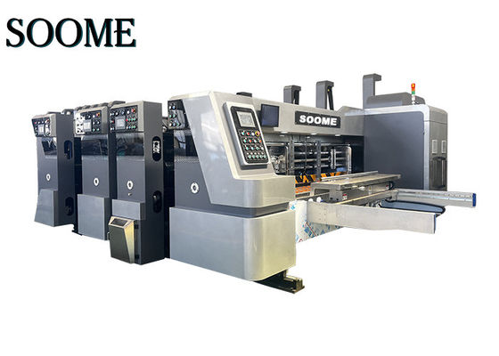 Economica 1 Color Cornice ondulata Flexo Stampa Slotter Die Cutter per la produzione di stampa di scatole piccole