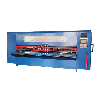 7KW Taglio sottile lame Slitter Scorer Machine per linea di produzione di carta ondulata