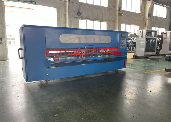 7KW Taglio sottile lame Slitter Scorer Machine per linea di produzione di carta ondulata