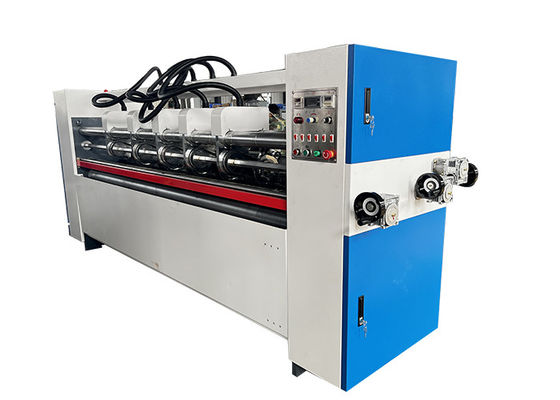 Regolazione elettrica a lama sottile Slitter Scorer Machine con alimentatore manuale