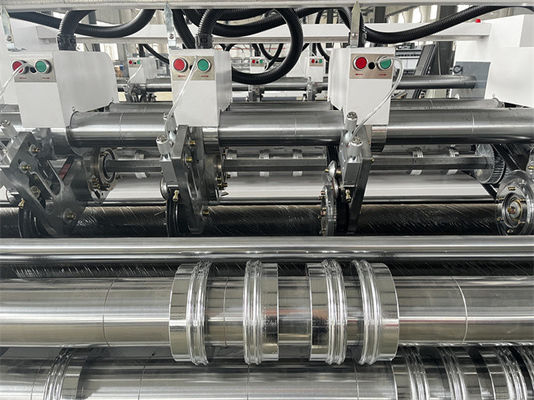 Regolazione elettrica a lama sottile Slitter Scorer Machine con alimentatore manuale