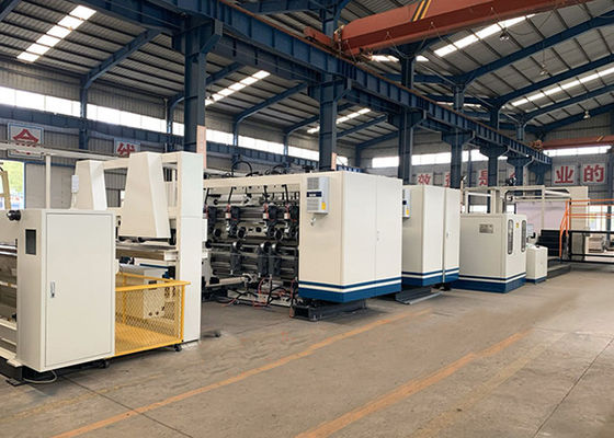 serie di prodotti del cartone ondulato di 250m/Min 220v 400kw