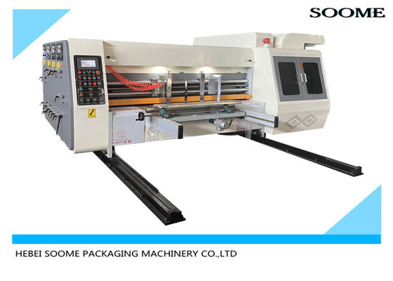 1 colore 180pcs/Min Automatic Flexo Printer Slotter muore taglierina per il piccolo contenitore di cartone
