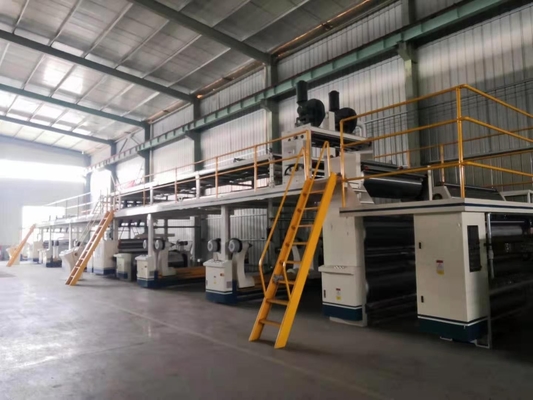 Grado automatico del cartone 250m/Min Corrugated Cardboard Production Line