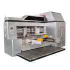 tagliare rotatorio di stampa automatico della macchina imballatrice del contenitore di cartone 50hz