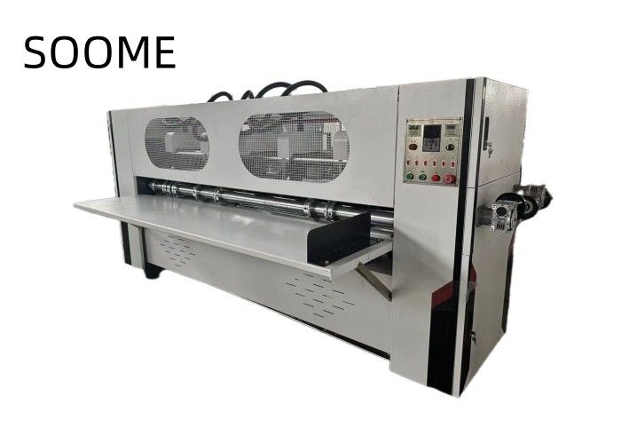 Offline slitter slitter scorer machine blade regolato elettricamente e scorer manuale regolato con convesso a flat scorer