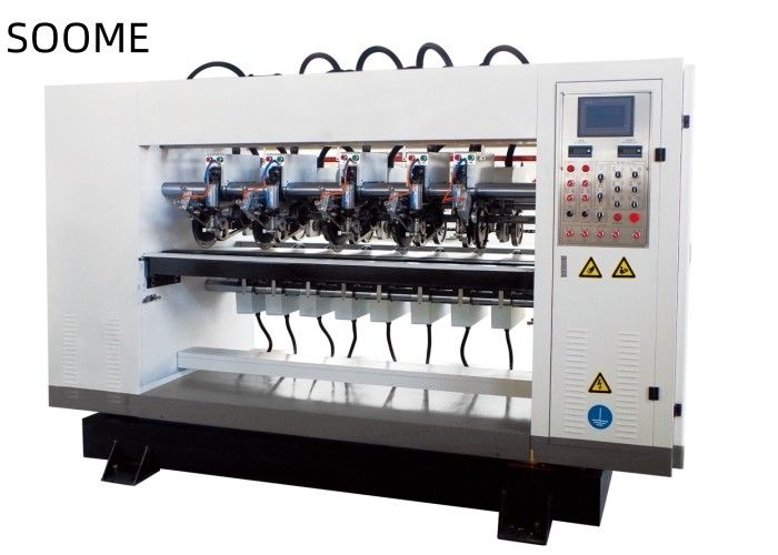 Macchina a lame e punteggio a lame sottile a slitter 100 m/min per la linea di produzione ondulata